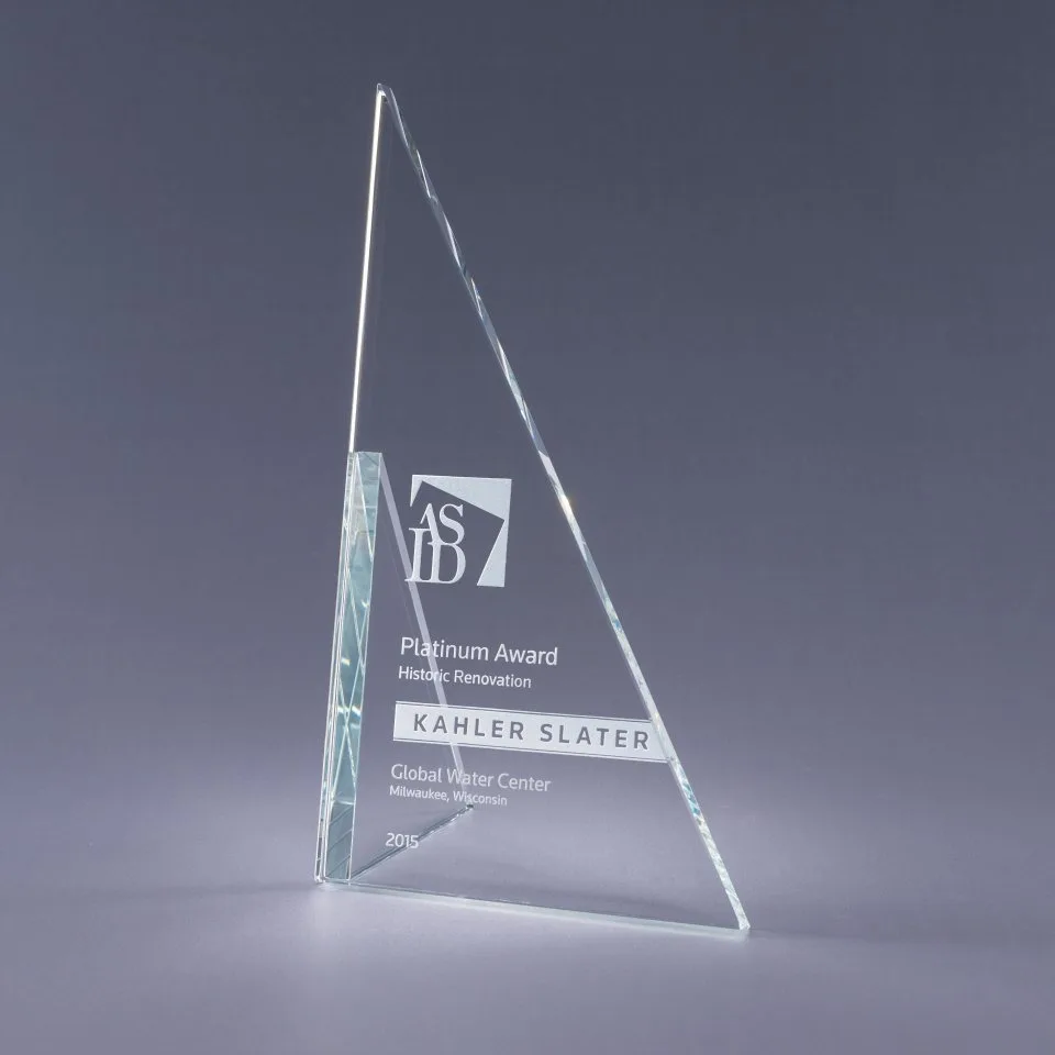 8" Apex Crystal Award
