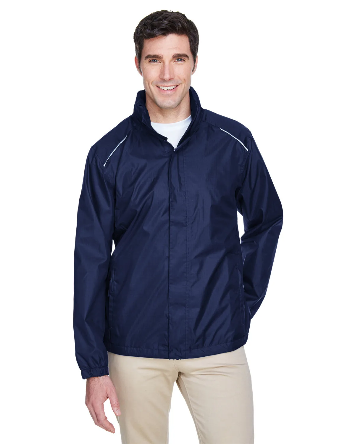 CORE 365 Men's Climate Seam-Sealed Lightweight Variegated Ripstop Jacket view 2