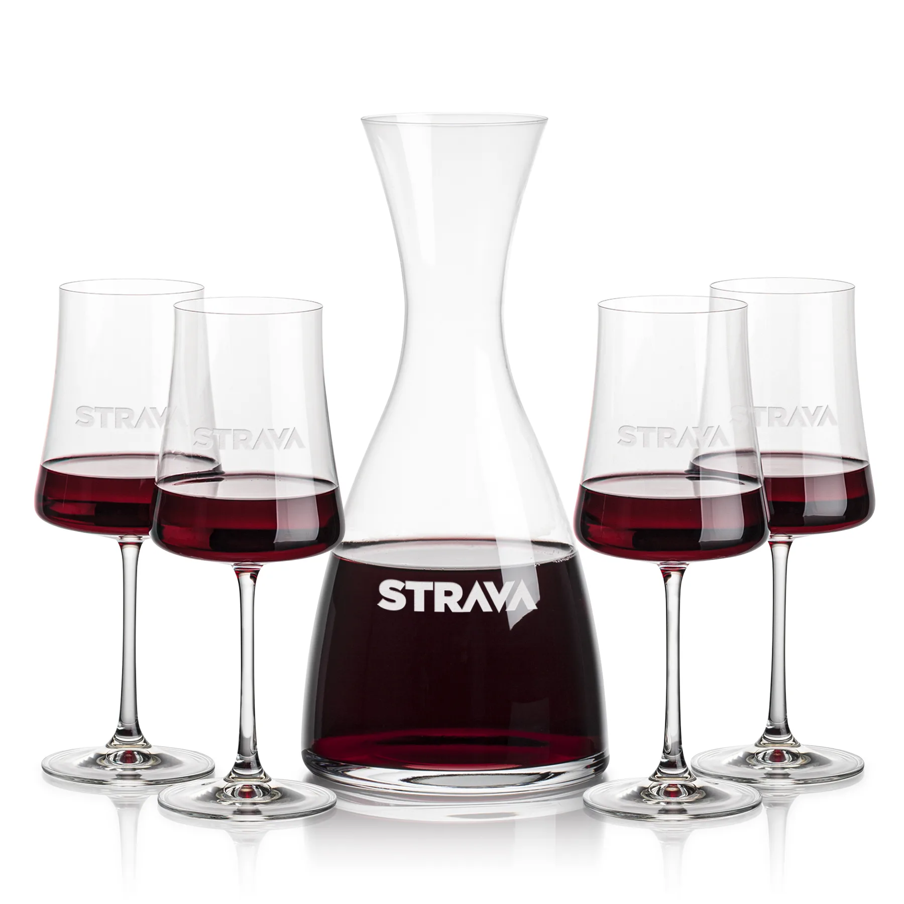 Stemmed Set, Dakota Wine Set, Carafe & 4 Wine
