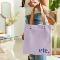 Teeny Tiny- Colored Canvas With Leather Handles — Fruit Punch Red