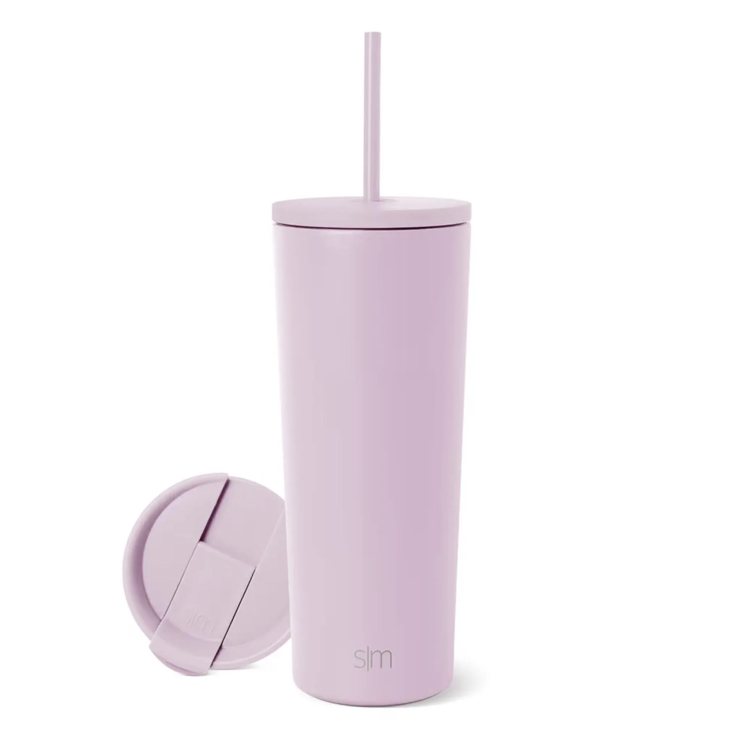 28 oz Simple Modern® Stainless Steel Double-Walled Insulated Classic Tumbler w/ Straw Lid view 7