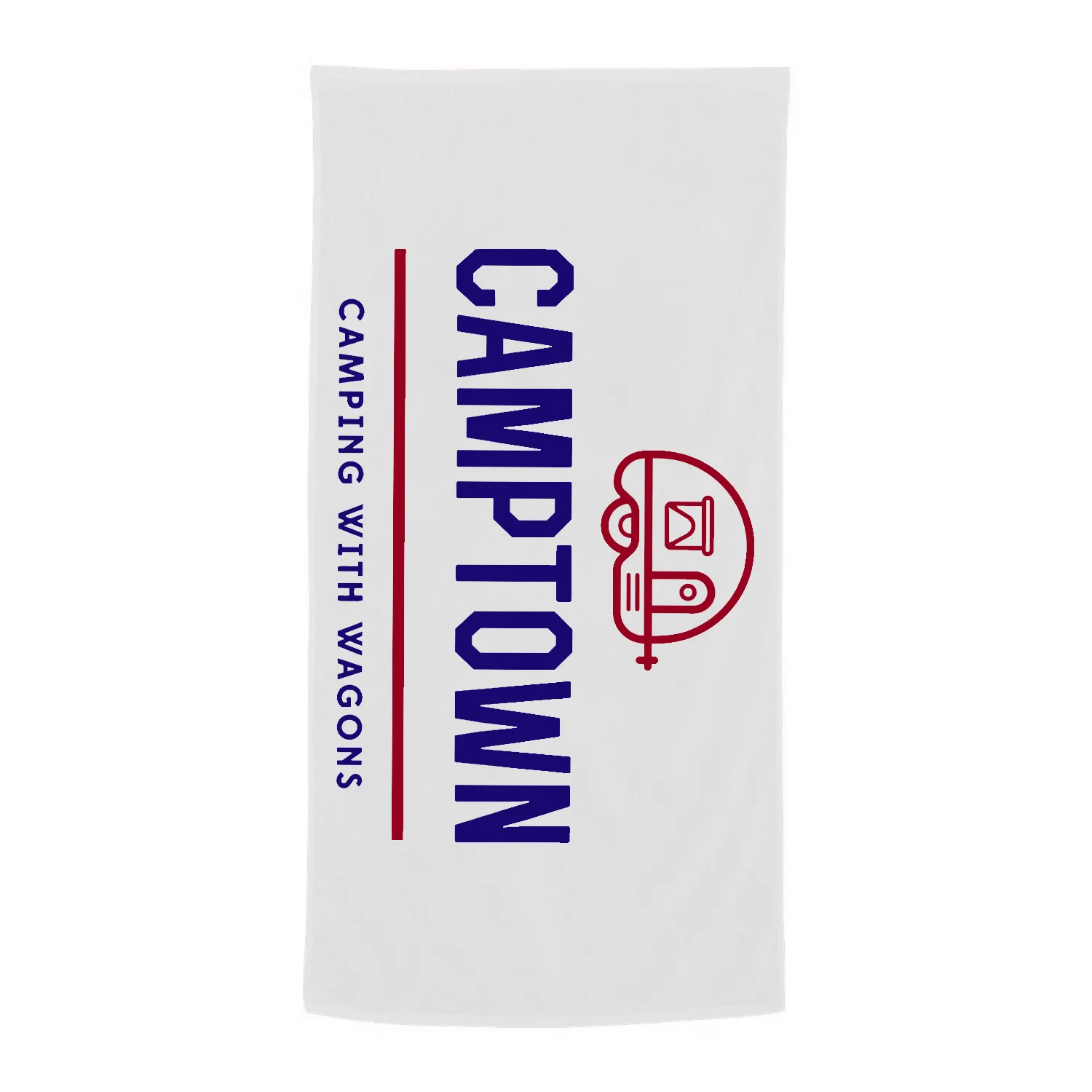 Economy Beach Towel - White