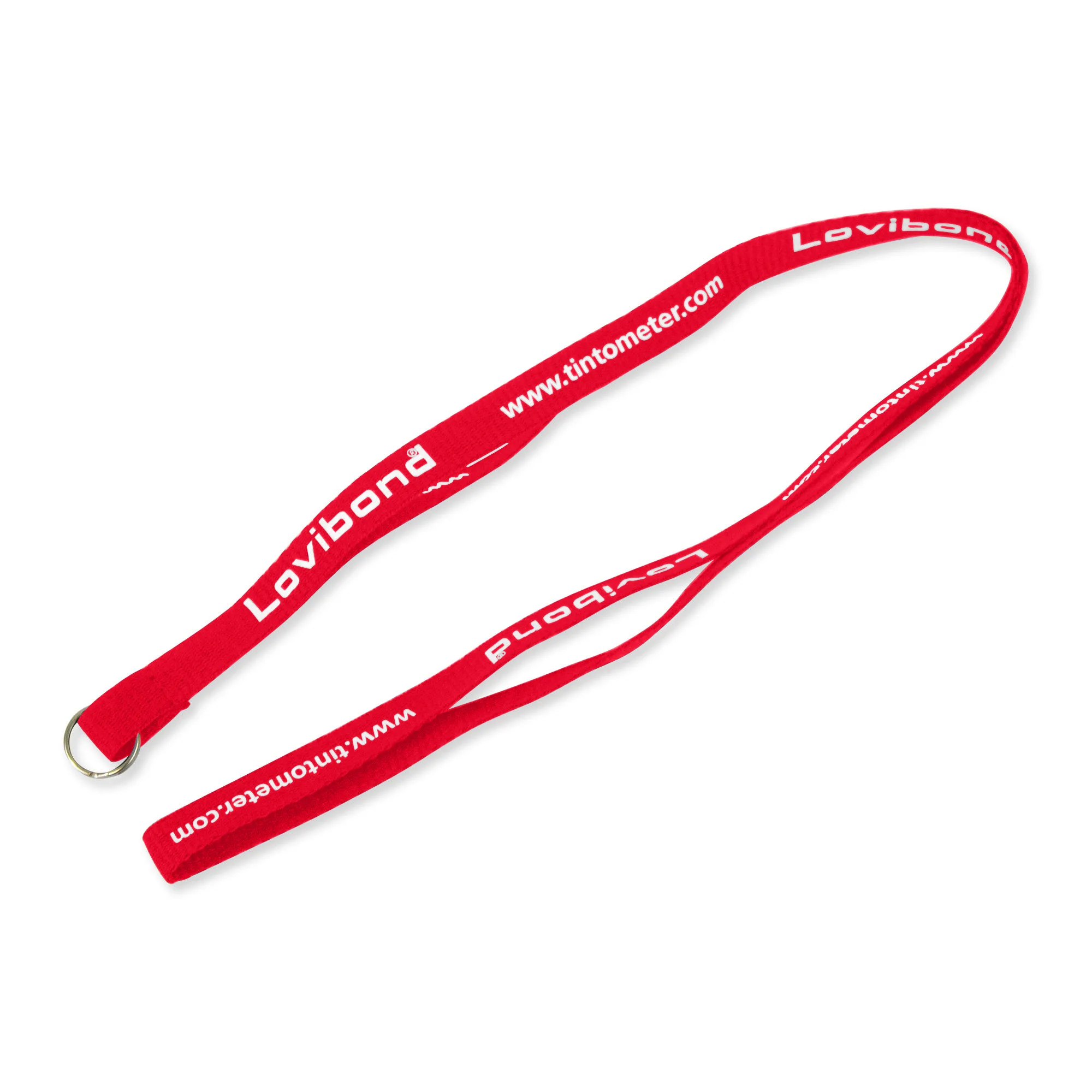 Polyester Lanyard (3/8"x36") Screen Printed view 5