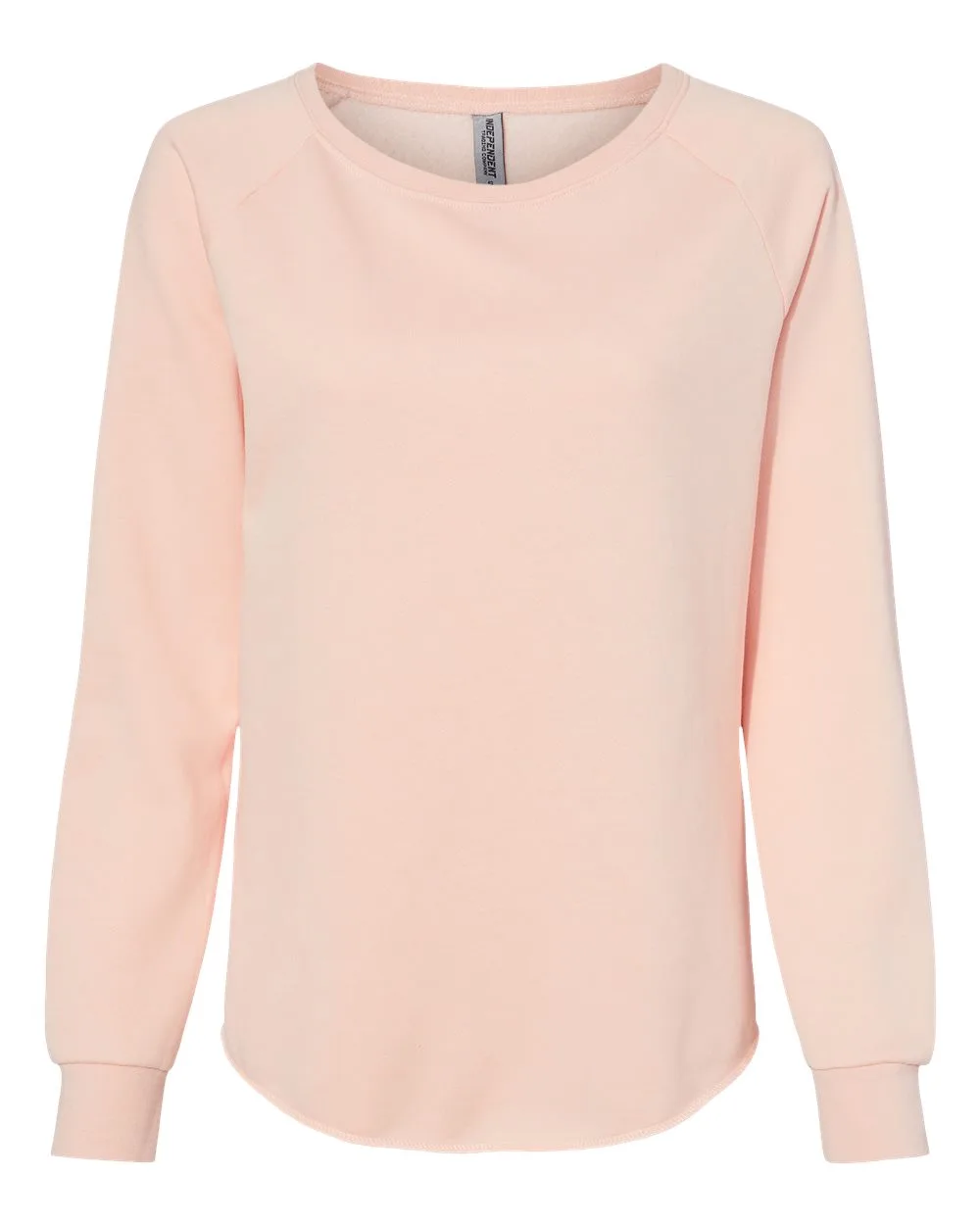 Independent Trading Co.® Women's California Wave Wash Crewneck Sweatshirt view 3