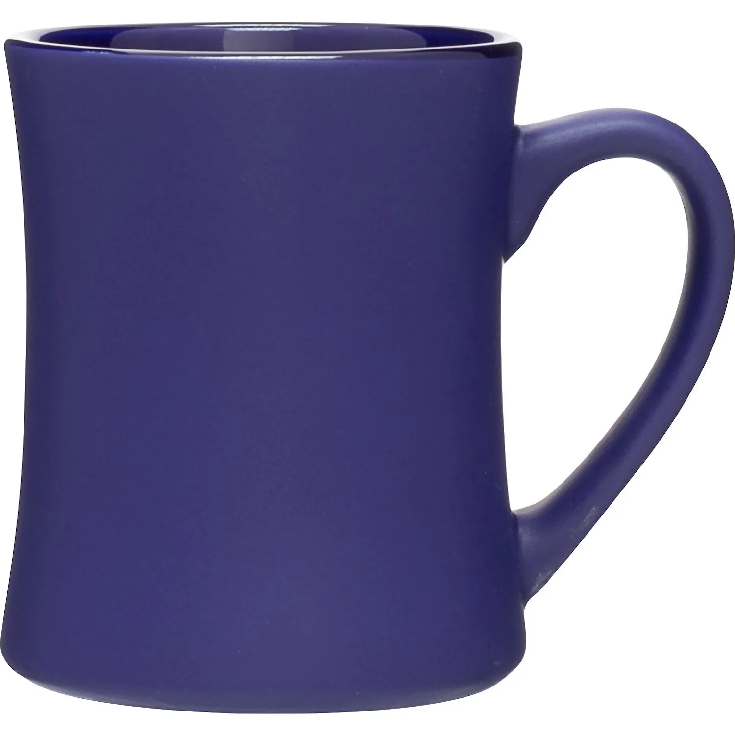 15 oz Bedford Ceramic Mug (Cobalt Blue) view 2