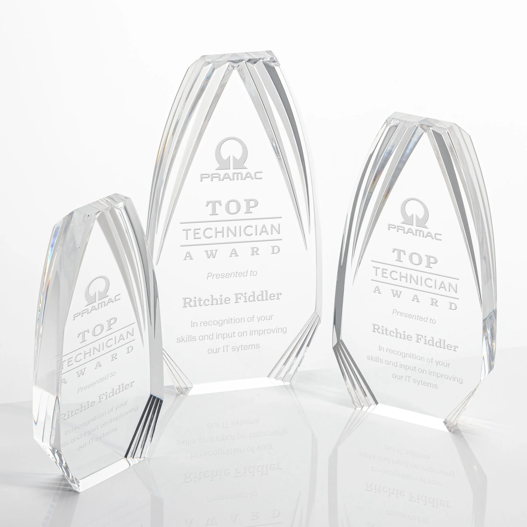 Laser Engraving, Clear