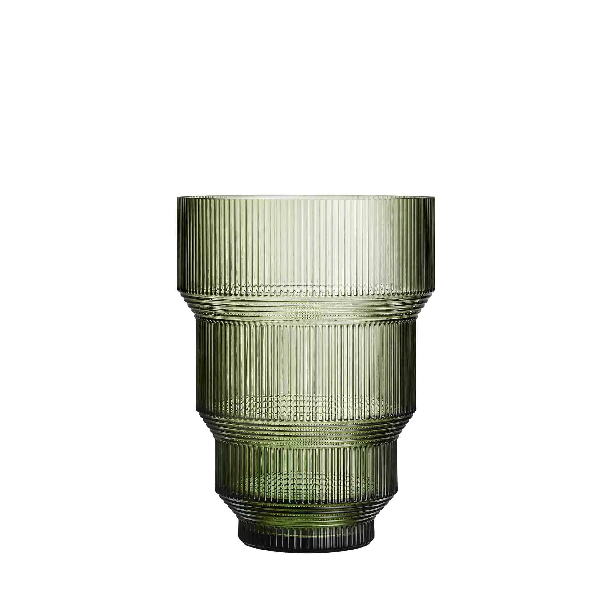 Kosta Boda Pavilion Vase Green Large