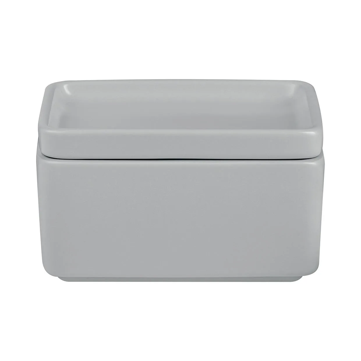 Blomus Pilar Butter Dish / Condiment Or Snack Server - Mirage Gray