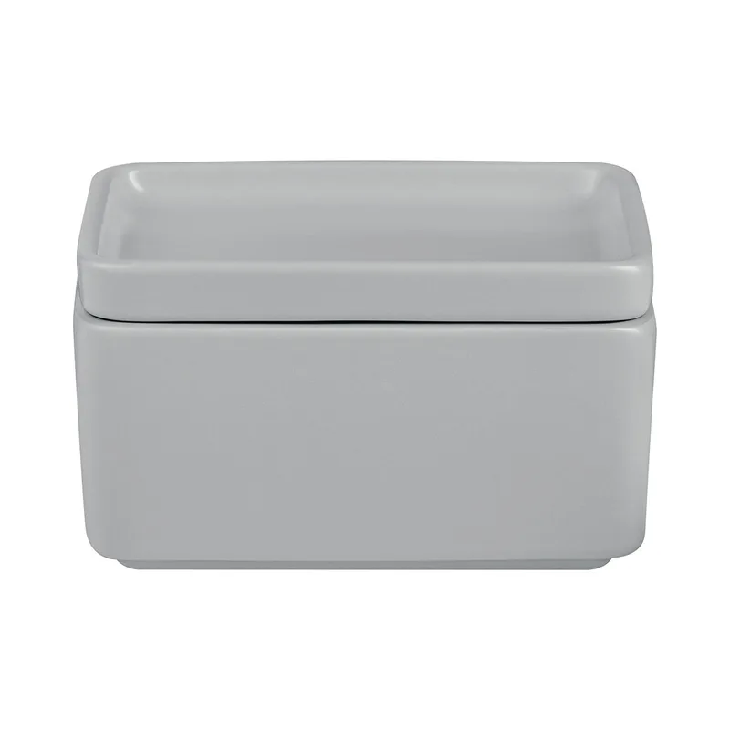 Blomus Pilar Butter Dish / Condiment Or Snack Server - Mirage Gray