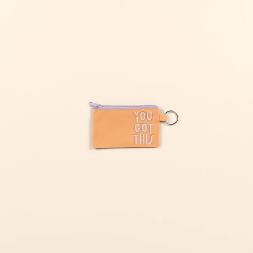 Penny Key Ring - Colored Canvas
