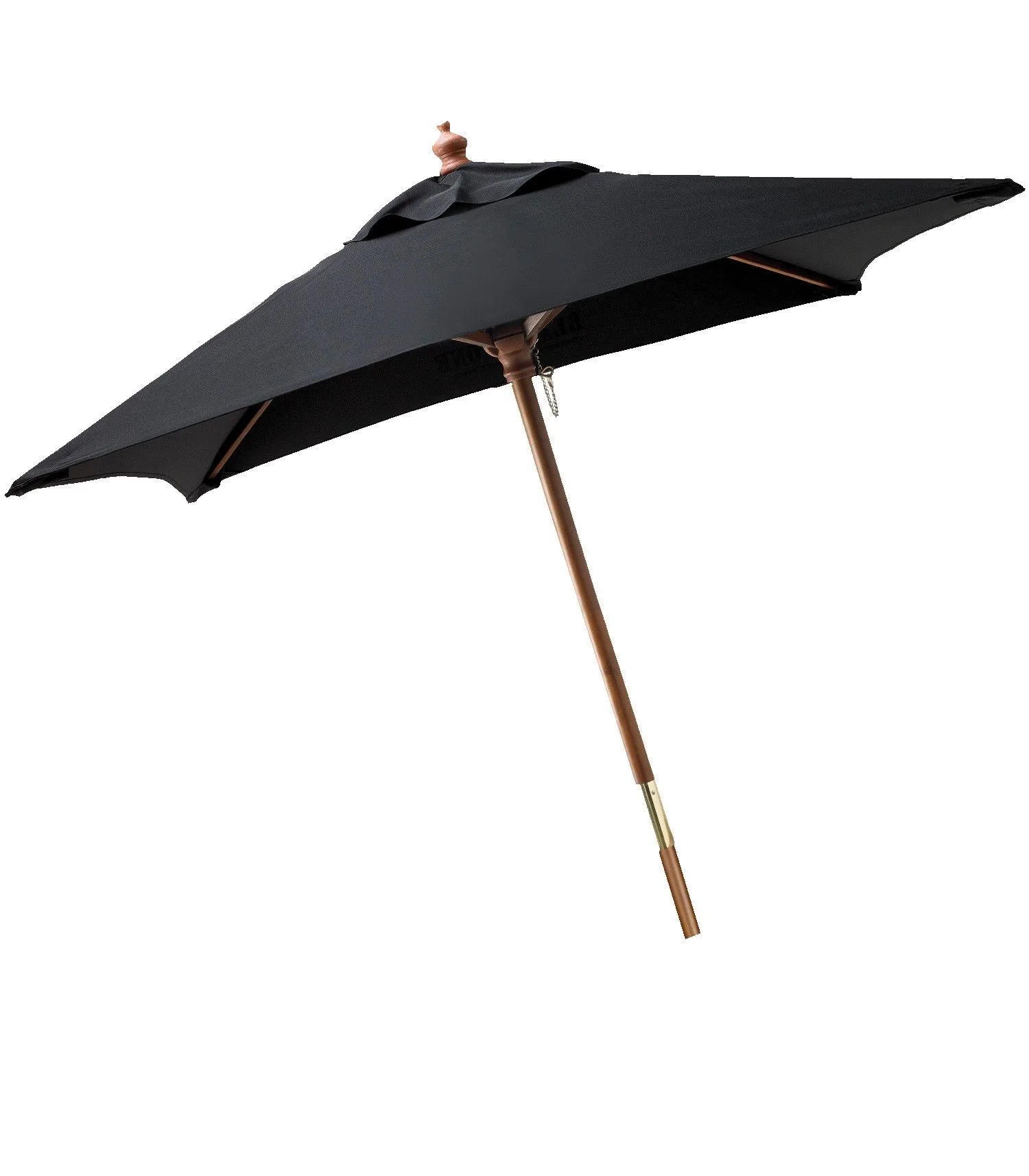 7' Wooden Market Umbrella view 2