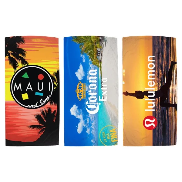 Color Fusion Standard Beach Towel™ view 2