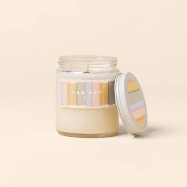 Glass Jar Candle w/Lid - Label view 6
