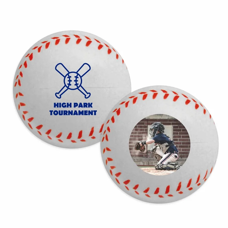 Squishy Squeeze Memory Foam Stress Reliever Baseball