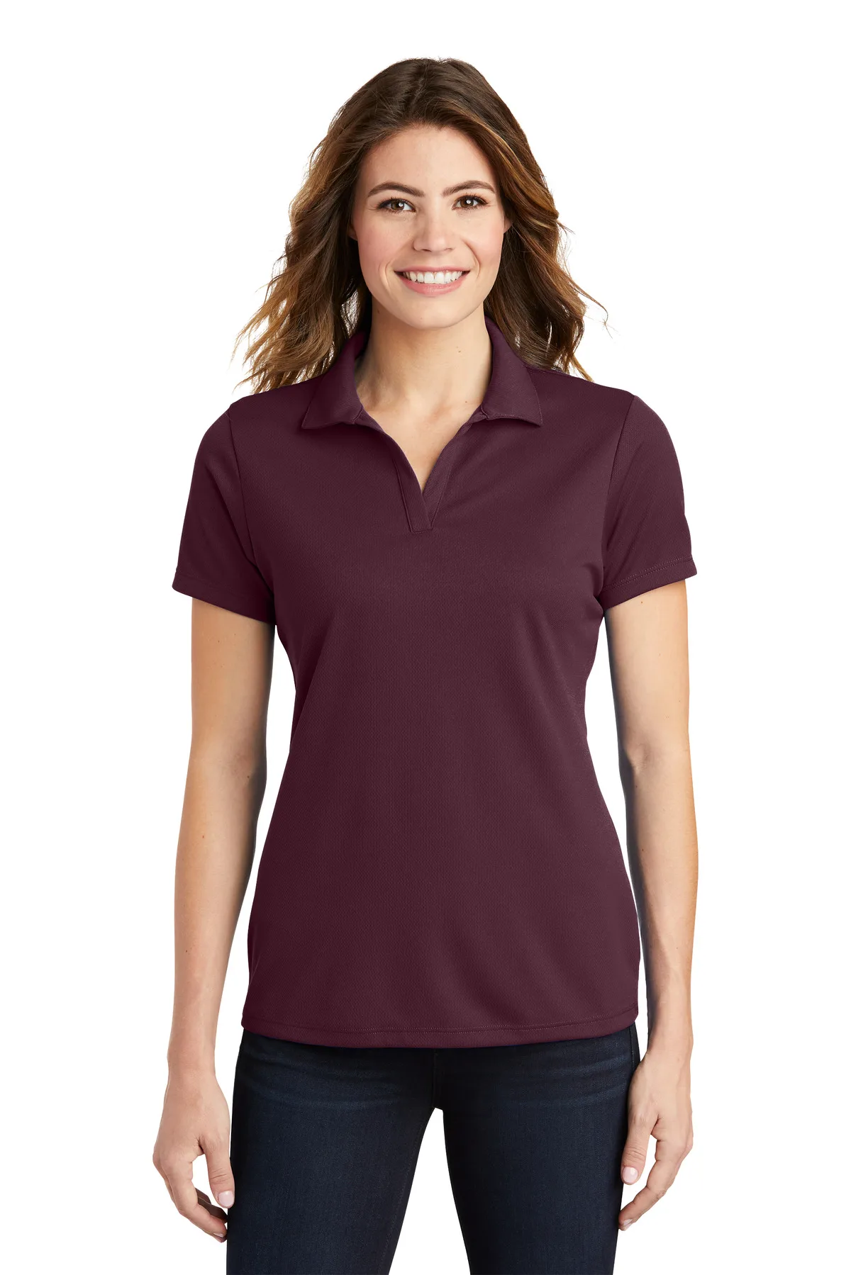 Sport-Tek® Women's PosiCharge® RacerMesh® Polo. view 6
