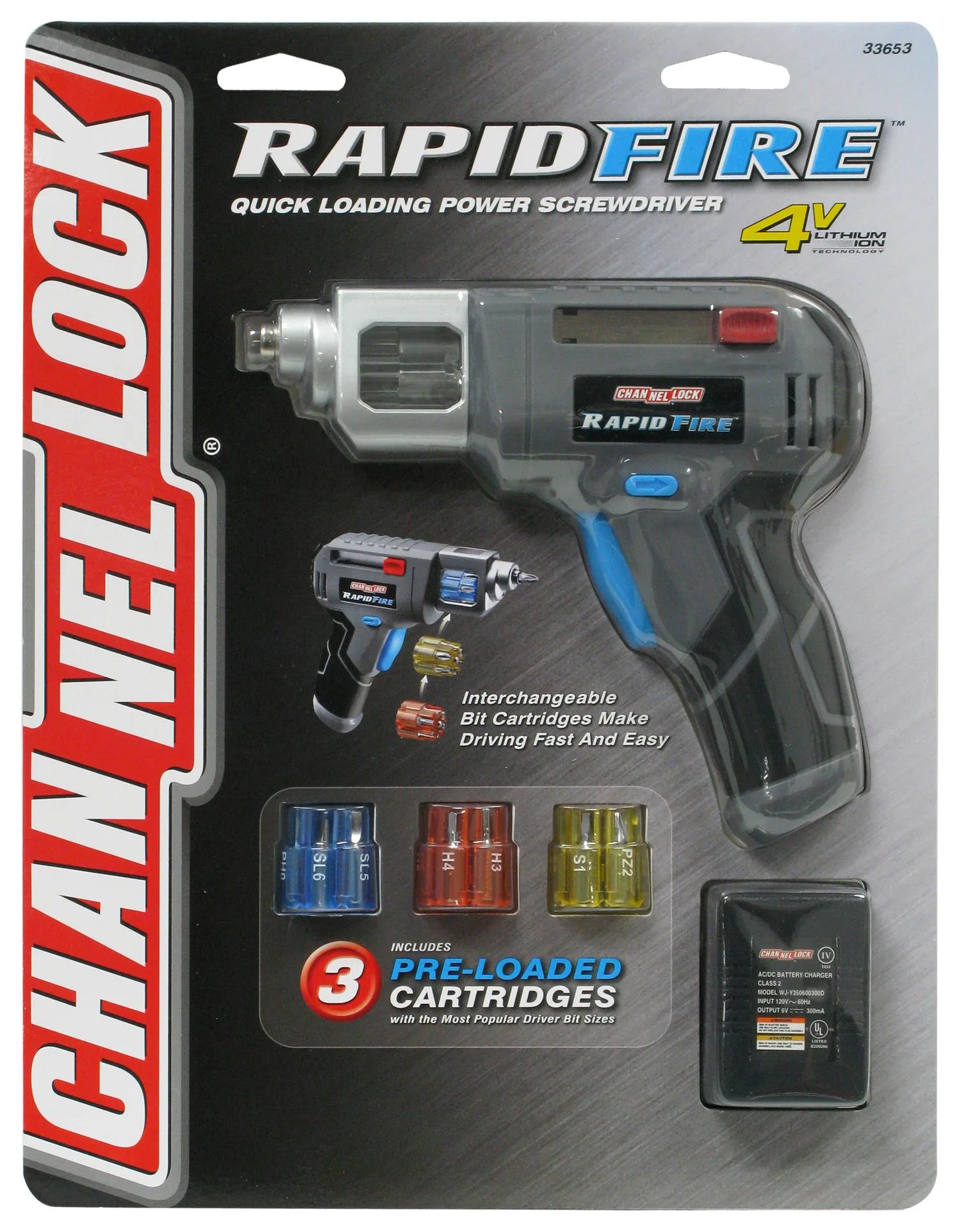 Allied Channellock Rapid Fire 4V Cordless Driver