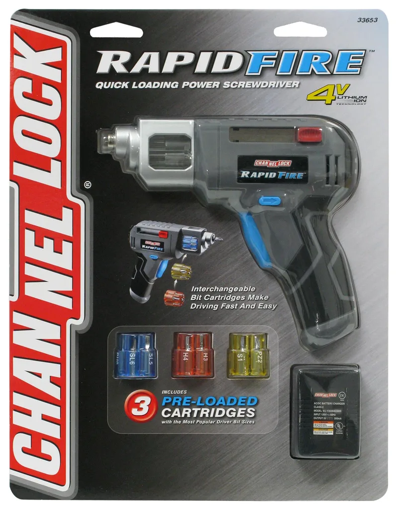 Allied Channellock Rapid Fire 4V Cordless Driver