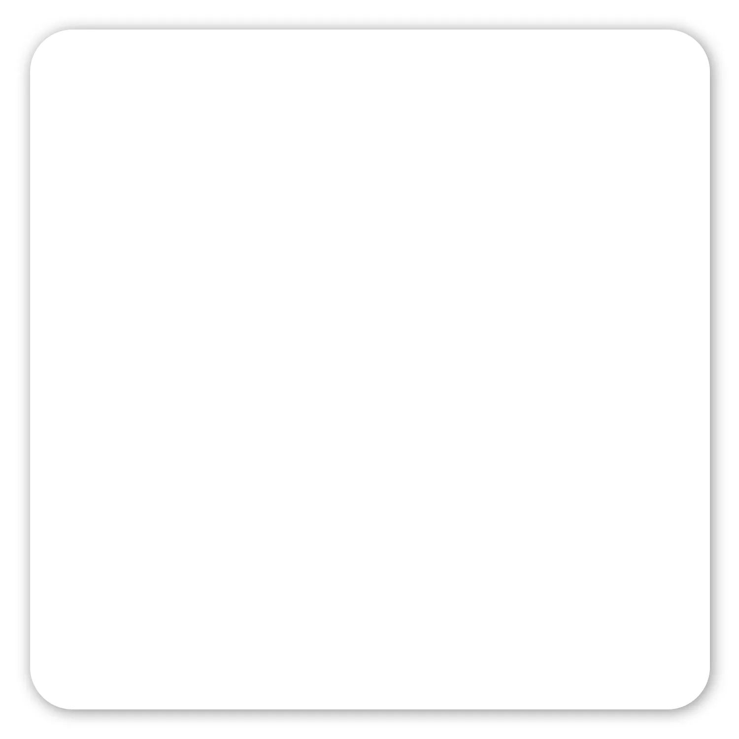 2 X 2" Square Removable Label view 2