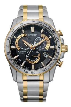Citizen® Men's Atomic Time Eco-Drive® Two-Tone Watch