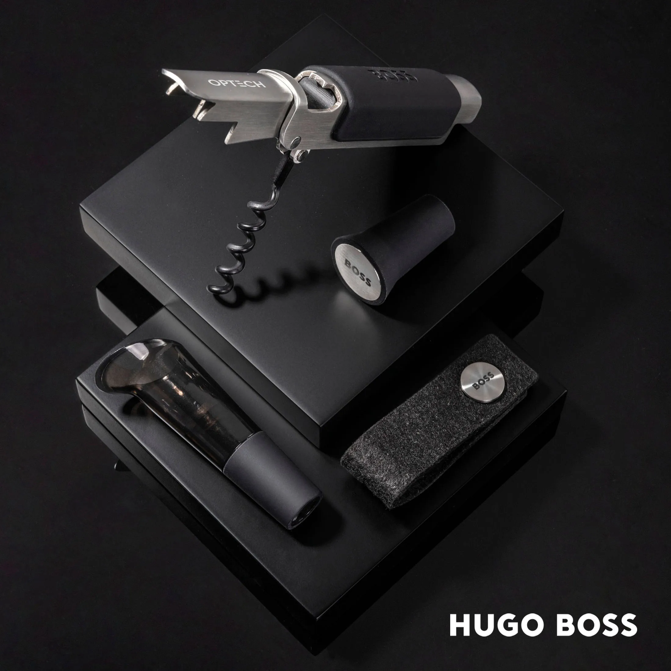 Laser engraving on Corkscrew