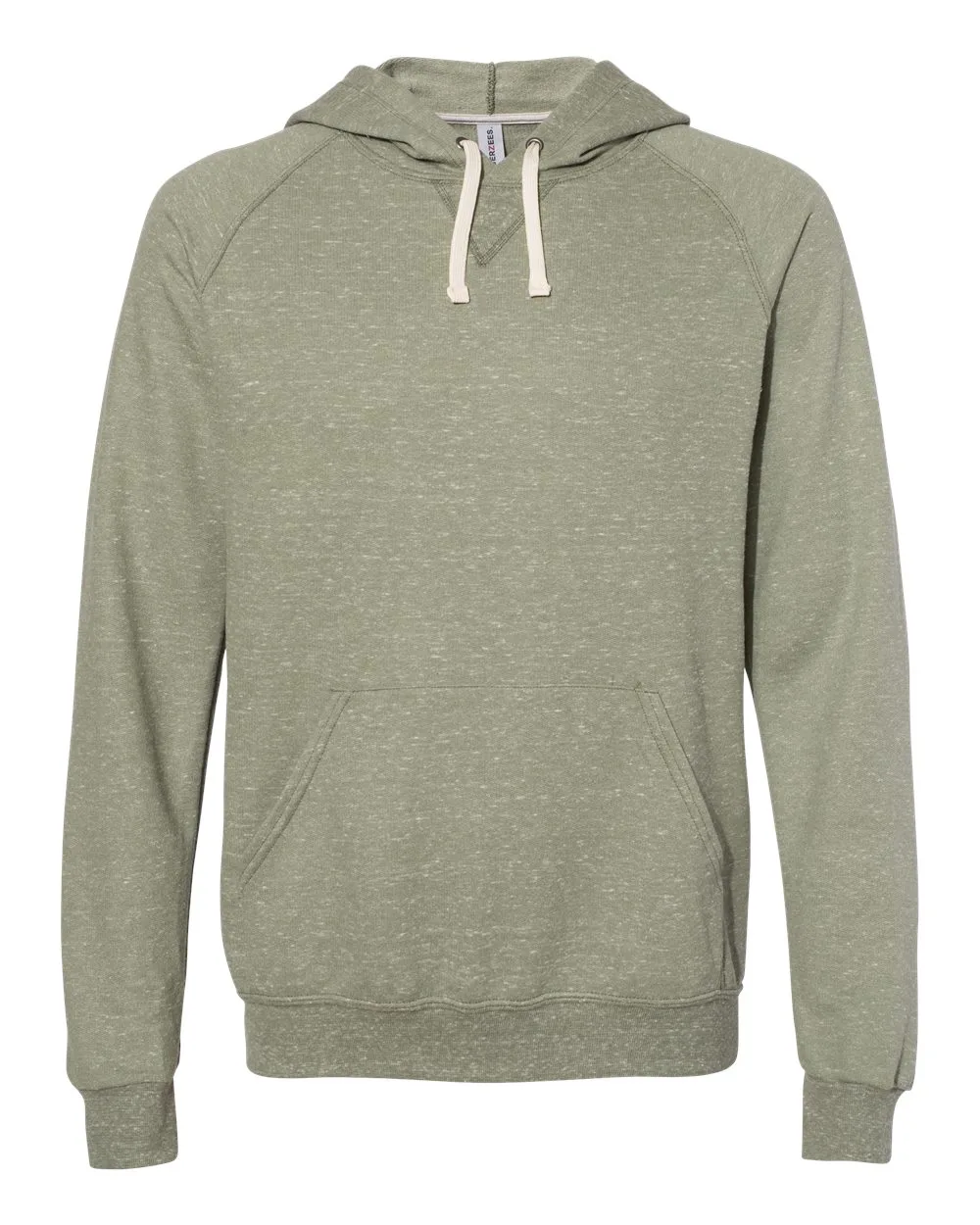 Jerzees® Snow Heather French Terry Pullover Hood Sweatshirt view 5