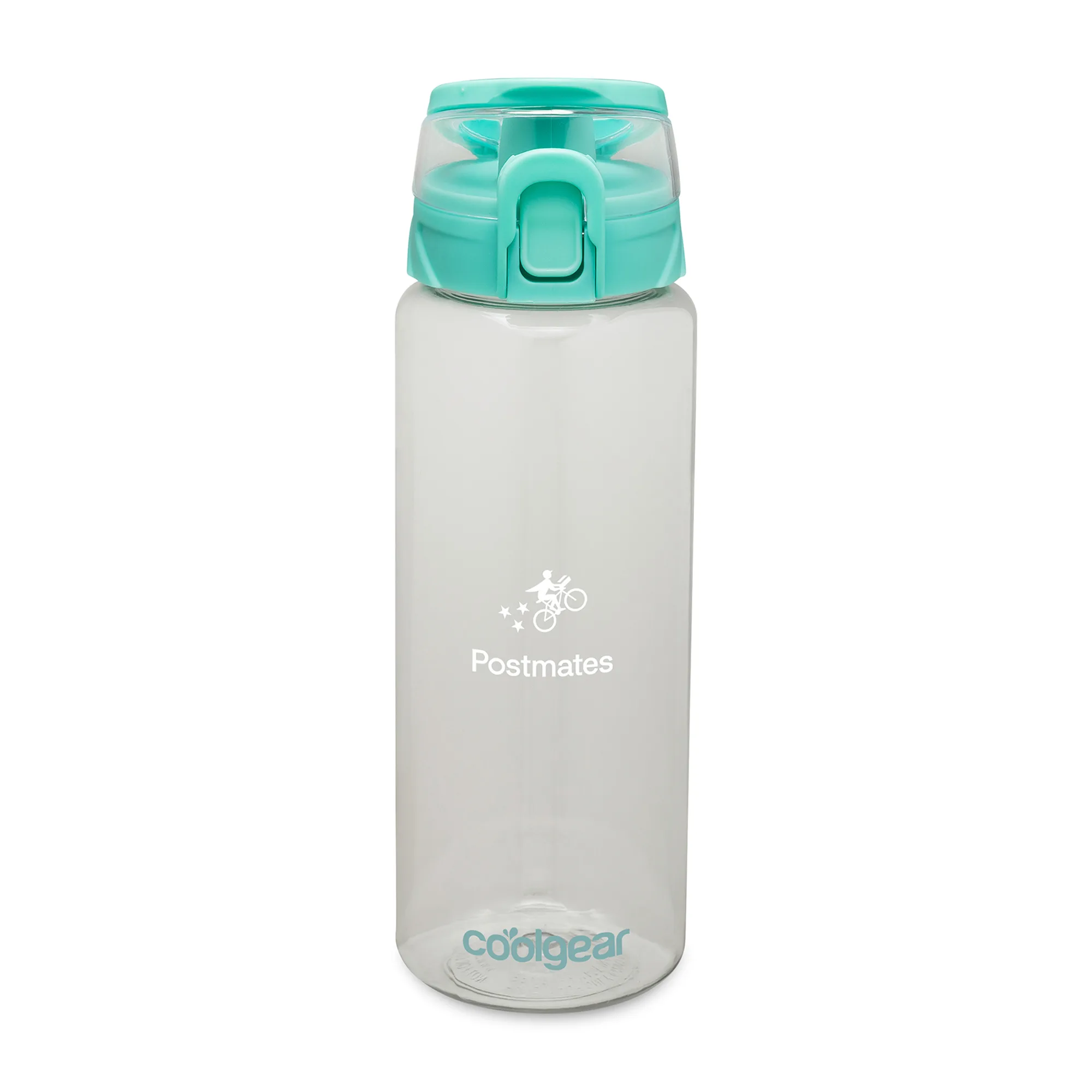 Cool Gear® Cylinder Bottle with Halo Lid - 32 Oz. - Green Tea