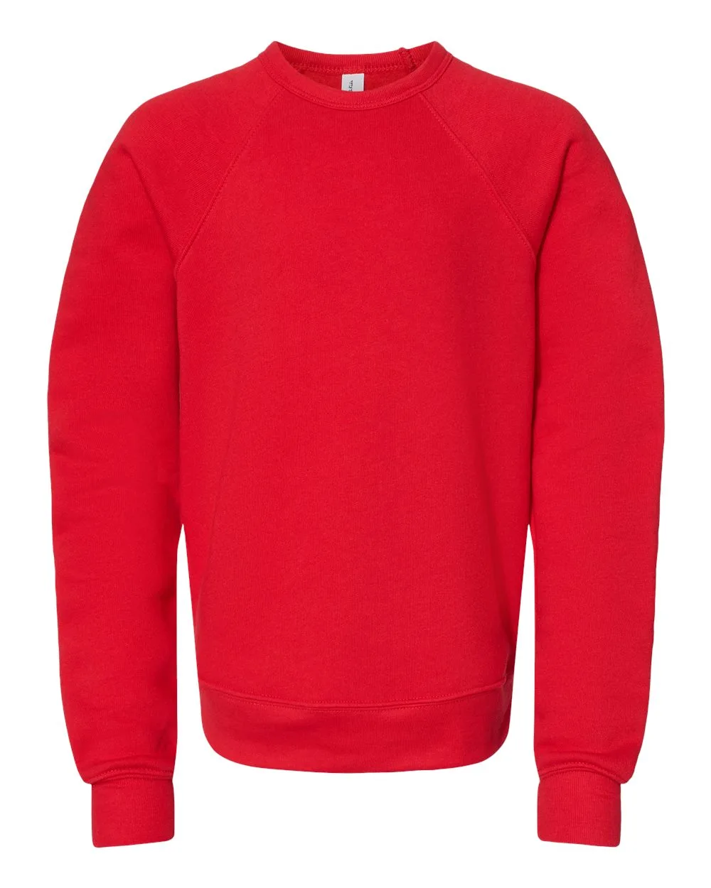 BELLA + CANVAS Youth Sponge Fleece Crewneck Sweatshirt view 5