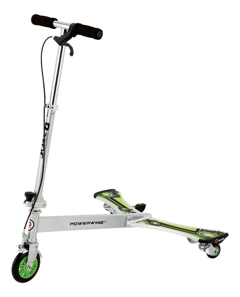 Razor USA Powerwing Dlx - Silver/Neon Green (Bb)