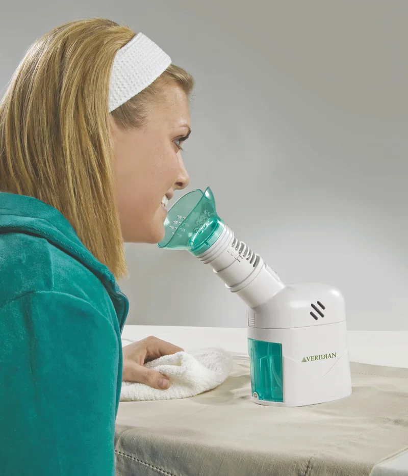 Veridian Healthcare Steam Inhaler Respiratory Vapor Therapy System