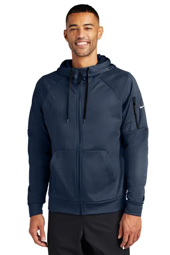 Nike Therma-FIT Pocket Full-Zip Fleece Hoodie view 7