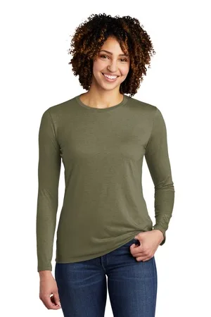 Allmade ® Women's Tri-Blend Long Sleeve Tee view 5