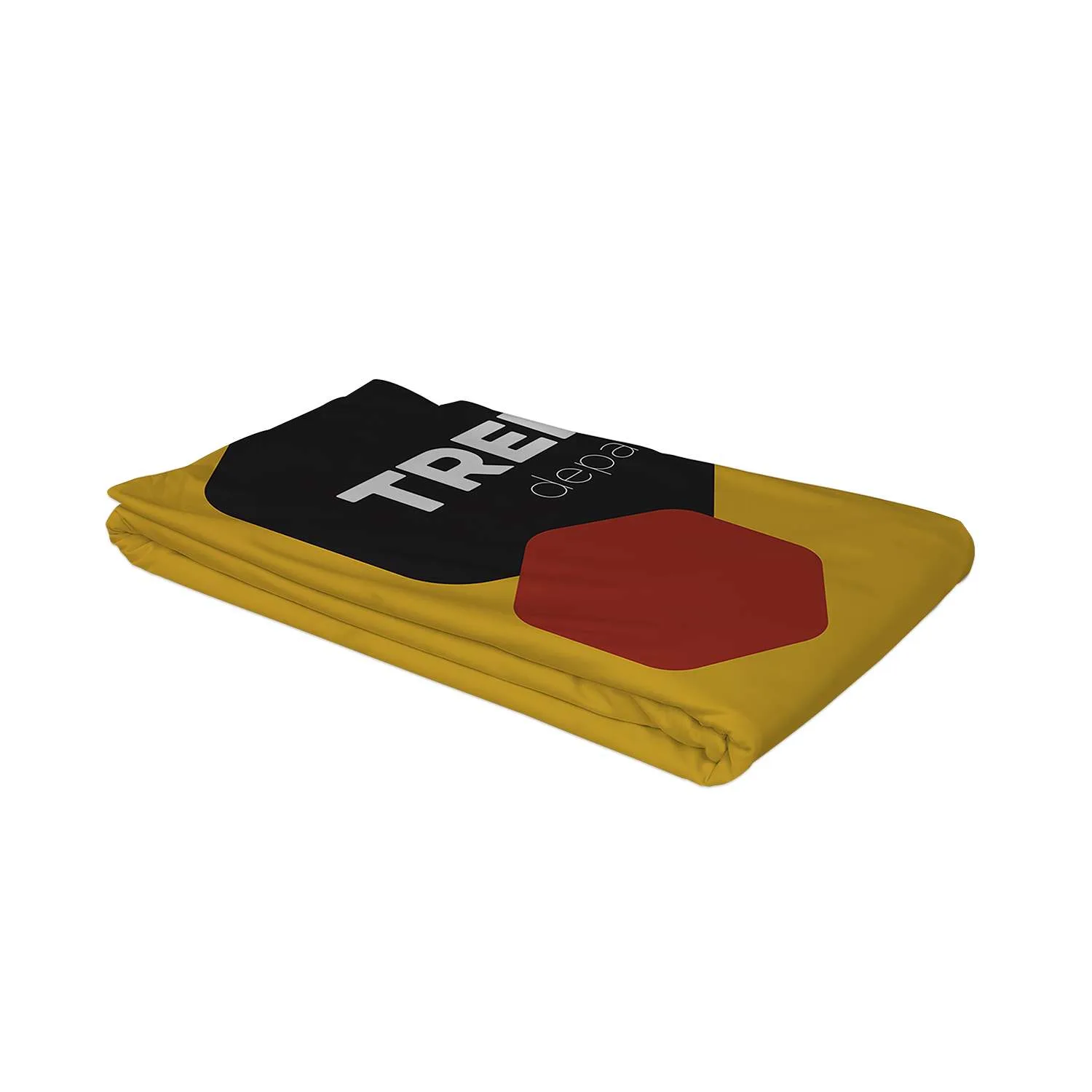 8' Straight Splash Floor Face Graphic Panel (Poly Knit)