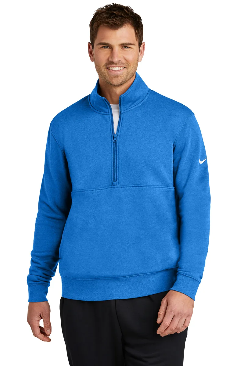 Nike Club Fleece Sleeve Swoosh 1/2-Zip view 4
