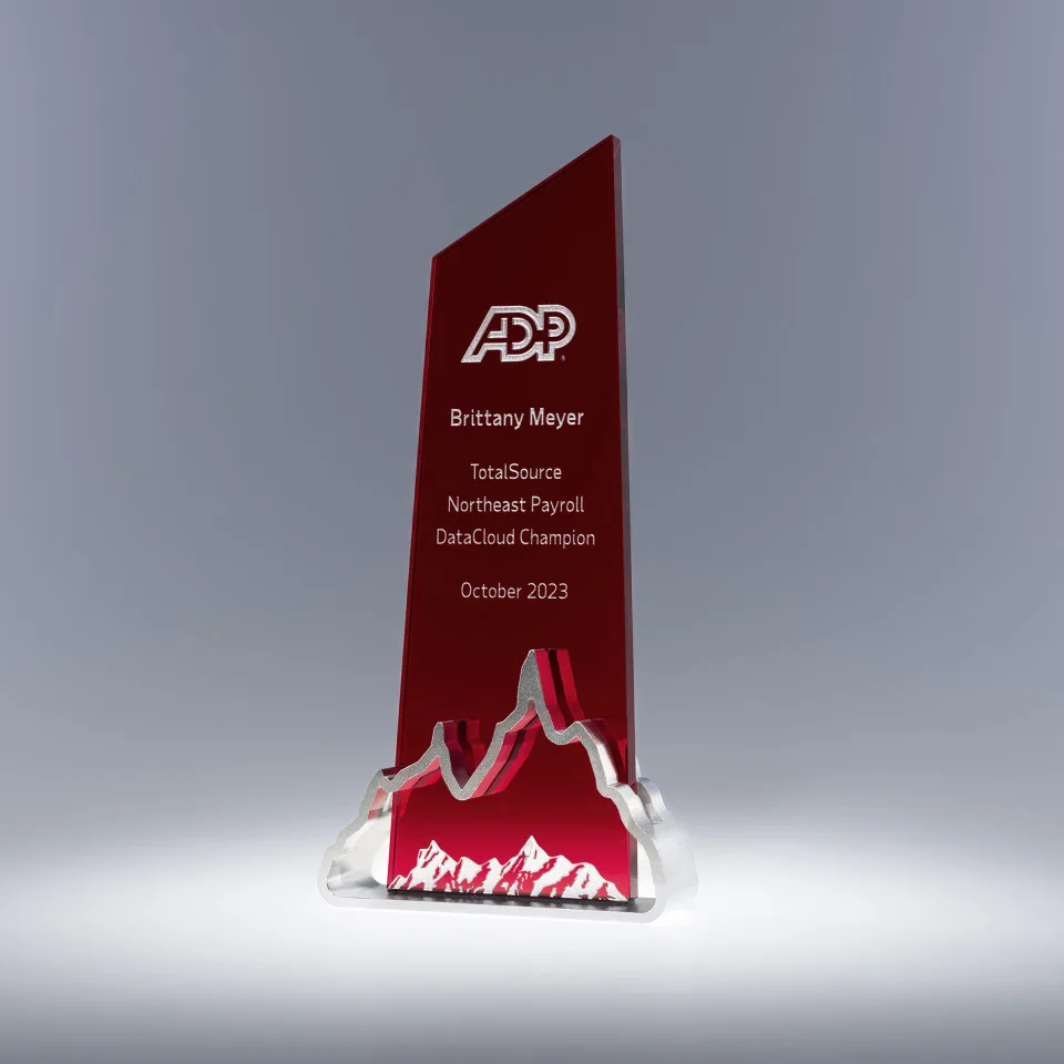 10'' Red Journey Award