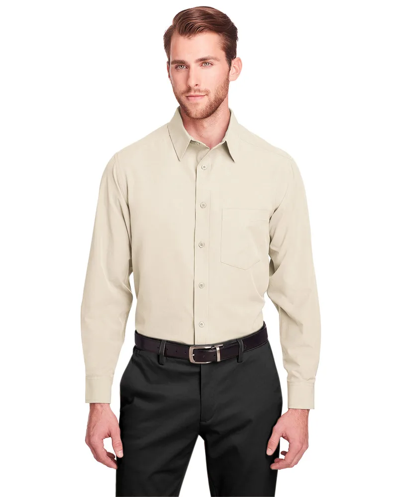 ULTRACLUB Men's Bradley Performance Woven Shirt view 6