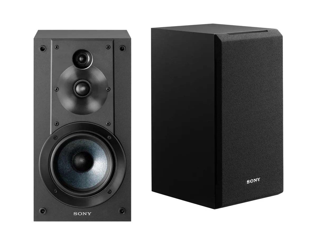 Sony® 3-Way Stereo Bookshelf Speakers