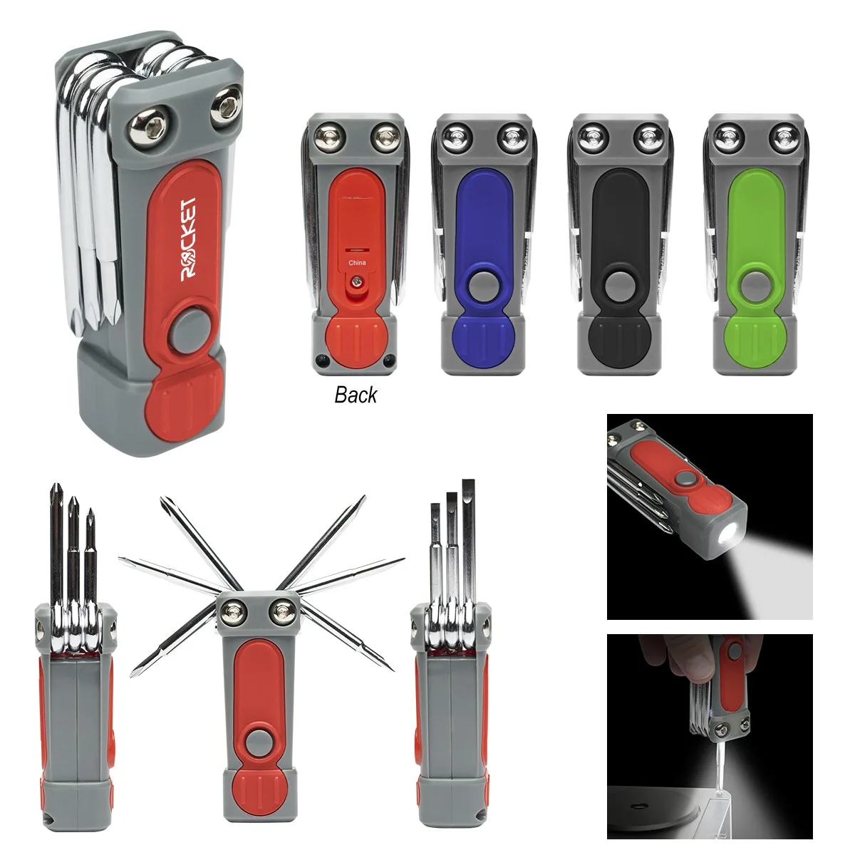 6-in-1 Multi Tool With Led Light view 2