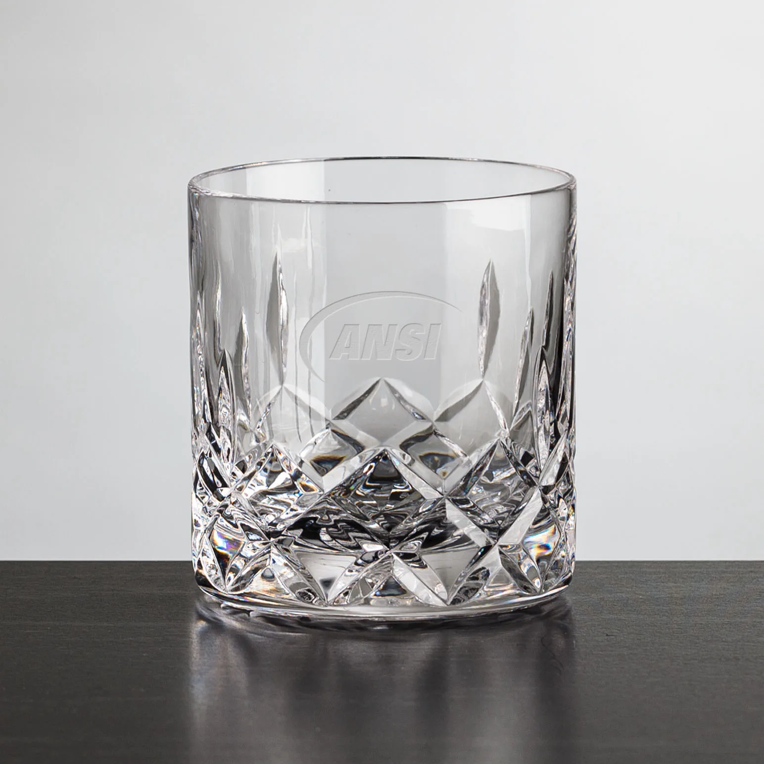 Glass Only, Deep Etch, On-the-Rocks