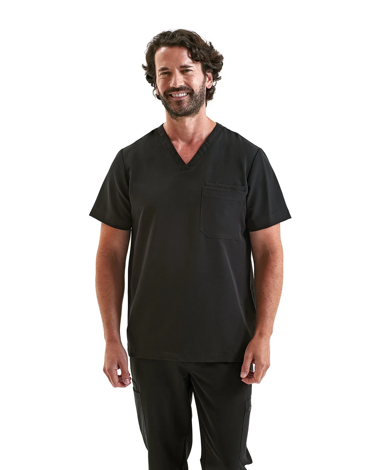 ONNA BY PREMIER Men's Limitless V-Neck Stretch Scrub Top
