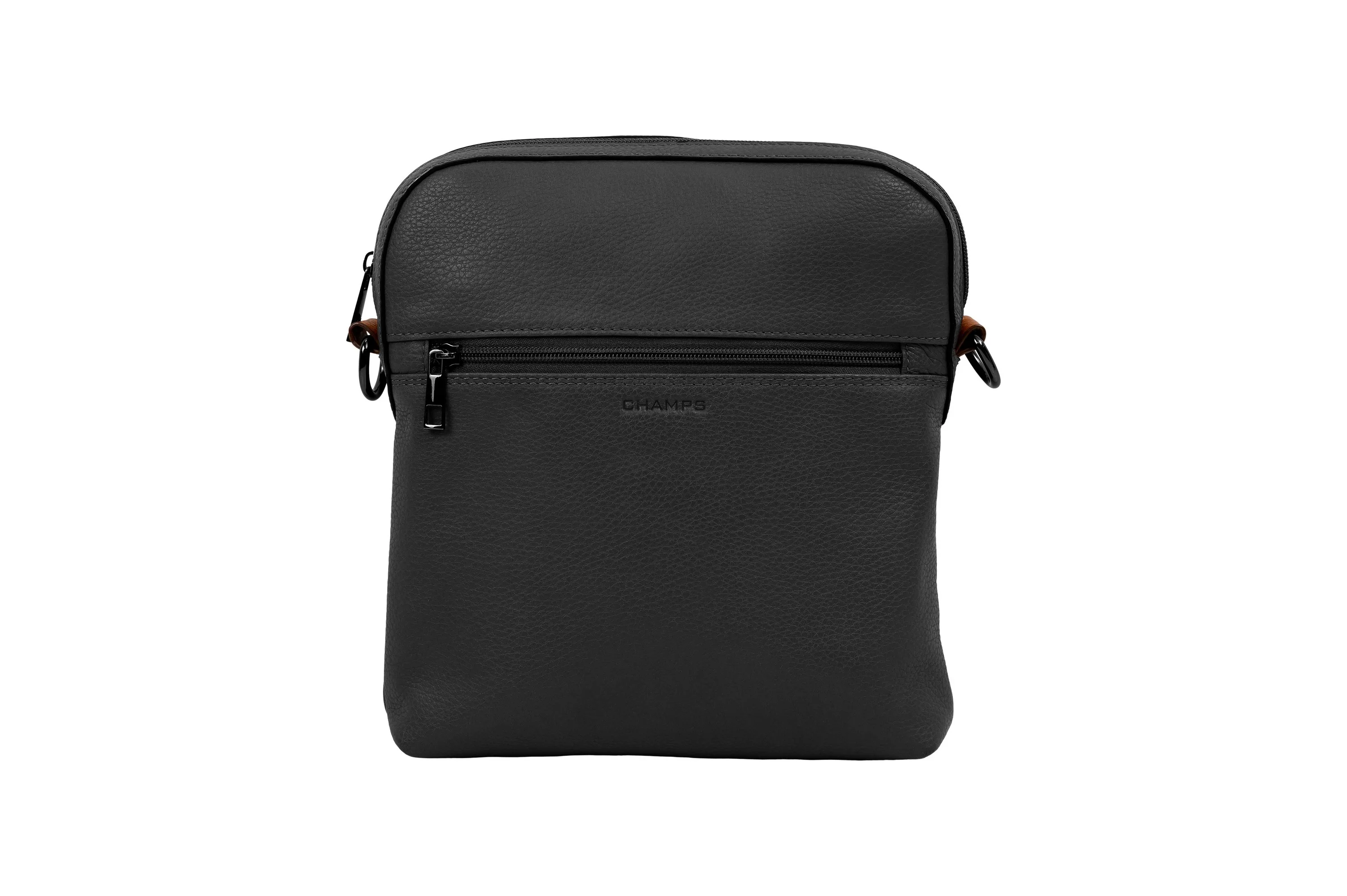 Champs Luggage Black Onyx Collection Leather Camera Bag Size One Size