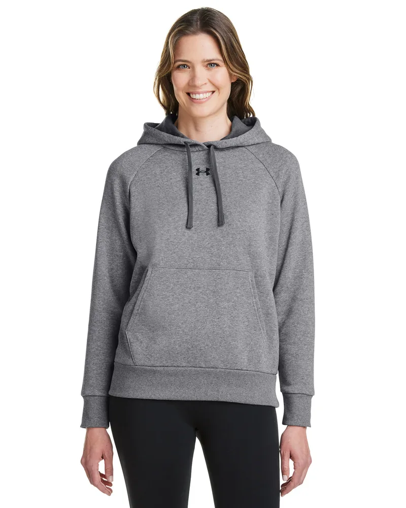 UNDER ARMOUR Ladies' Rival Fleece Hooded Sweatshirt view 3