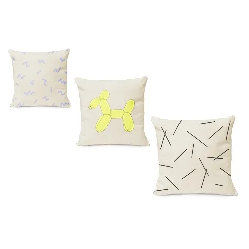 Continued Cuddlebug Small Pillow Case (Natural Canvas) view 2