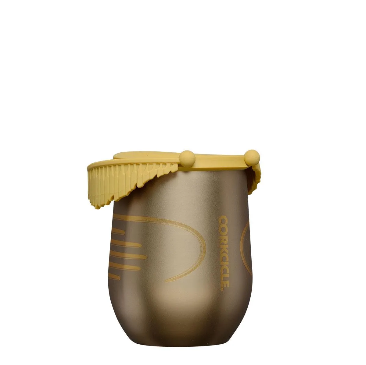 Corkcicle 12 Oz. Stemless - Harry Potter Golden Snitch