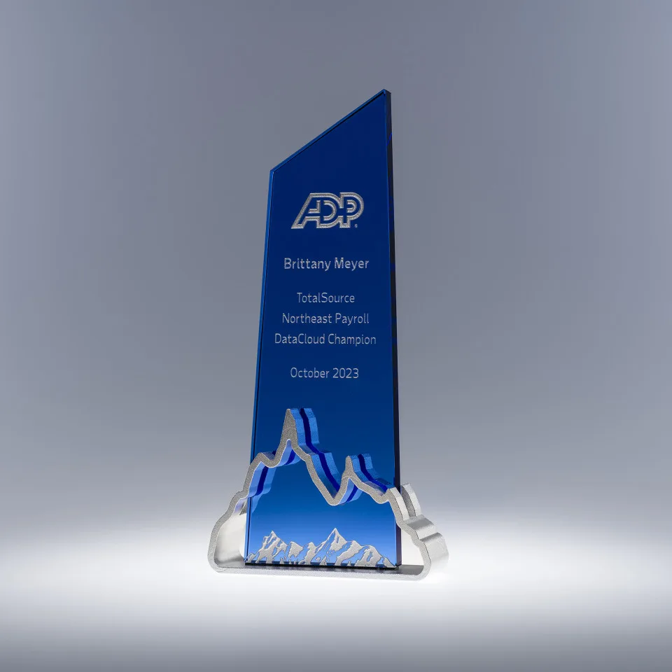 10'' Blue Journey Award