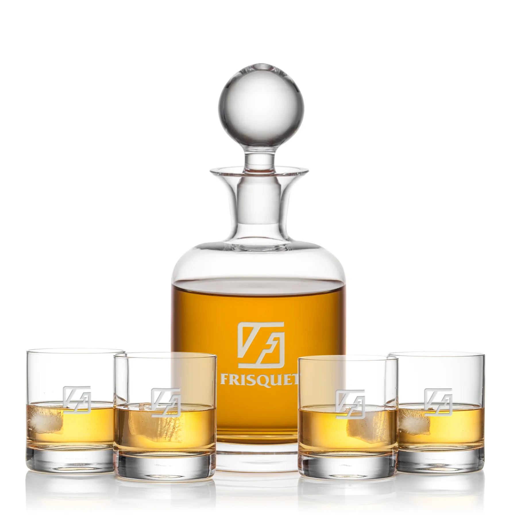 Dresden Decanter & Set