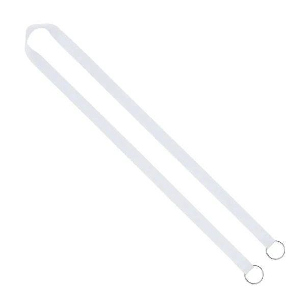IMPORT Rush 5/8" Dye-Sublimated 2-Ended Lanyard with Dual Sewn Silver Metal Split-Ring view 2