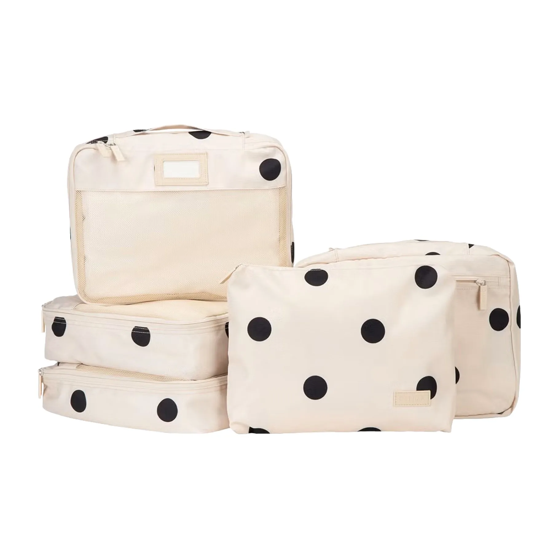 CALPAK Packing Cubes Set (5-Piece) - Polka Dot