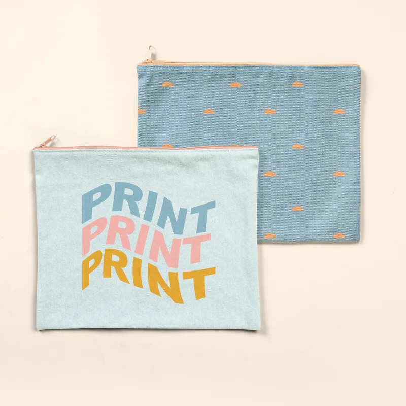 Dollface Pouch - DENIM