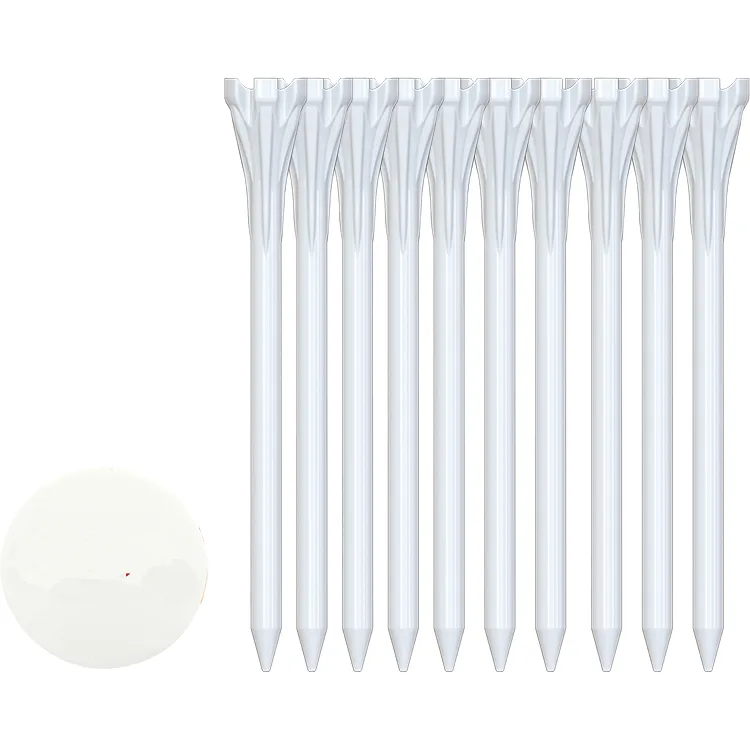 10 Flytee Golf Tees 3-1/4" and Ball Marker view 2