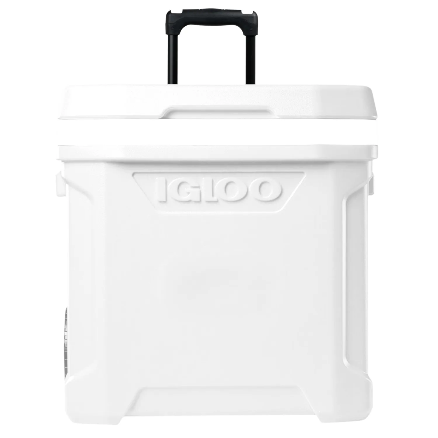 Igloo Ice Cube 60 Qt Rolling Cooler – White view 2